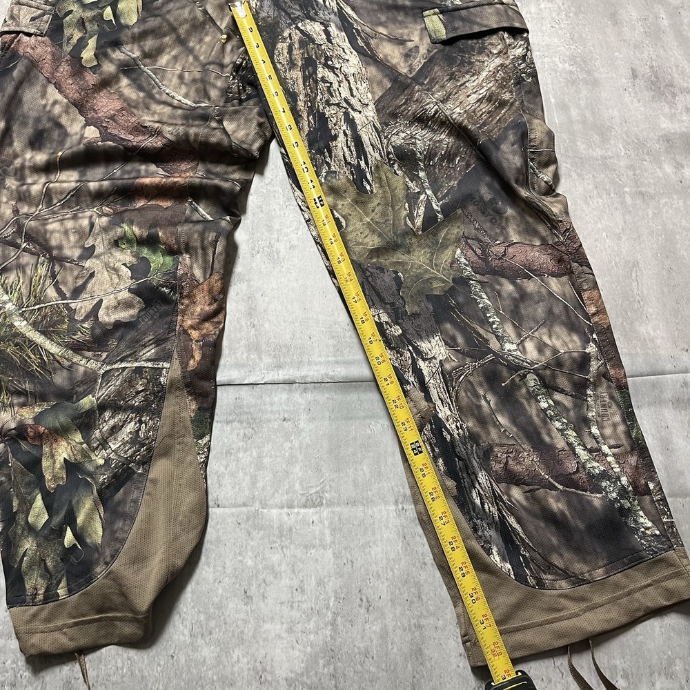Red Head polyester camo hunting pants Men's size 2XL Cargo Ankle Strings - Picture 3 of 9